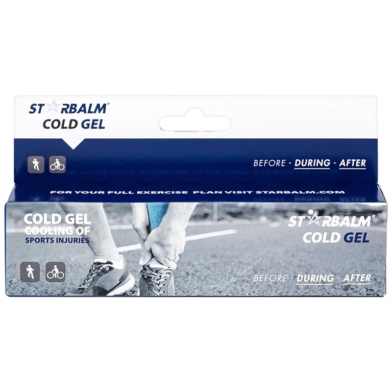 Gel Starbalm Cold Gel có tác dụng làm mát và ngăn ngừa chấn thương thể thao (25ml)