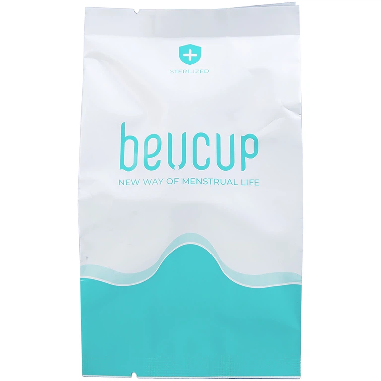 Cốc nguyệt san BeUCup siêu mềm, kiểm soát mùi hôi, hạn chế viêm nhiễm (45mm x 65mm) 