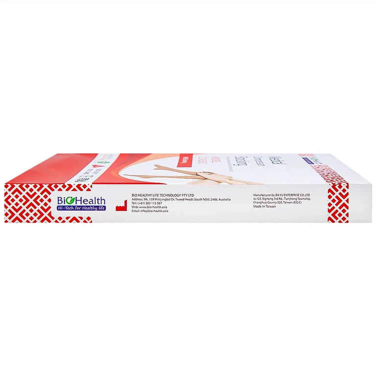 Vớ gối y khoa Medical Compression Stocking Model Classic I Biohealth size L màu da điều trị giãn tĩnh mạch chân