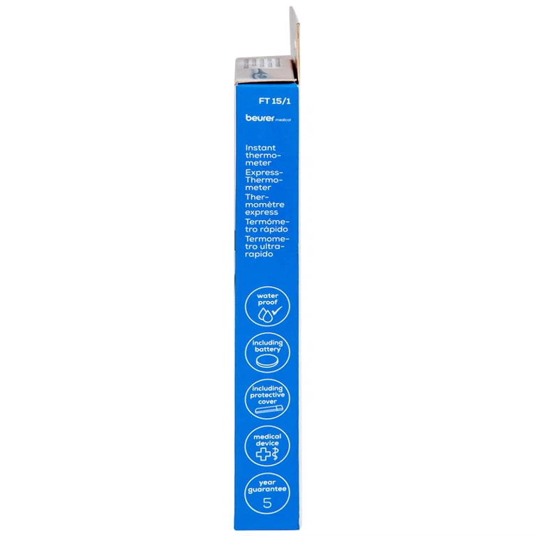 Nhiệt kế đầu mềm Beurer FT15 đo nhiệt độ nhanh trong khoảng 10 giây
