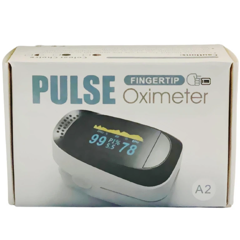 Máy đo nồng độ oxy trong máu (SPO2) kẹp ngón tay Fingertip Pulse Oximeter A2 hỗ trợ đo nhanh chóng và chính xác