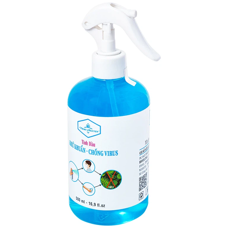 Tinh dầu Thảo Nguyên hương sả chanh 500ml đuổi muỗi và côn trùng, khử khuẩn
