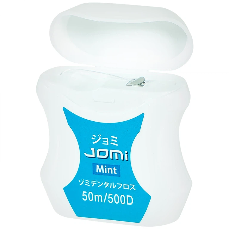 Chỉ nha khoa Jomi Dental Floss loại trừ các mảng bám, thức ăn dư thừa trong kẽ răng (50m)