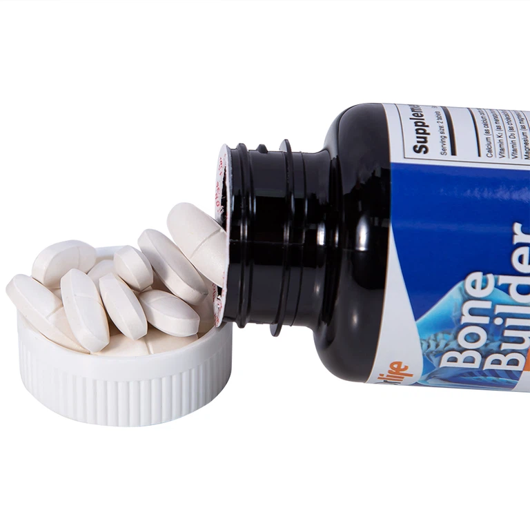 Viên uống Bone Builder Drlife bổ sung canxi và vitamin cho xương (60 viên)