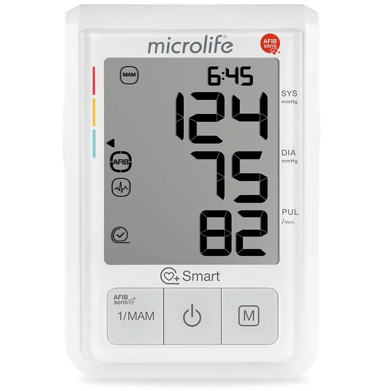 Máy đo huyết áp bắp tay Microlife B3 AFIB Advanced hỗ trợ đo huyết áp, cảnh báo đột quỵ