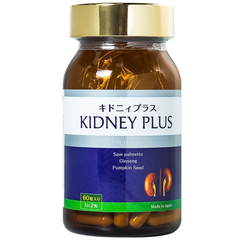 Viên bổ thận Kidney Plus Jpanwell hỗ trợ bổ thận, duy trì đường tiết niệu khỏe mạnh (60 viên) 