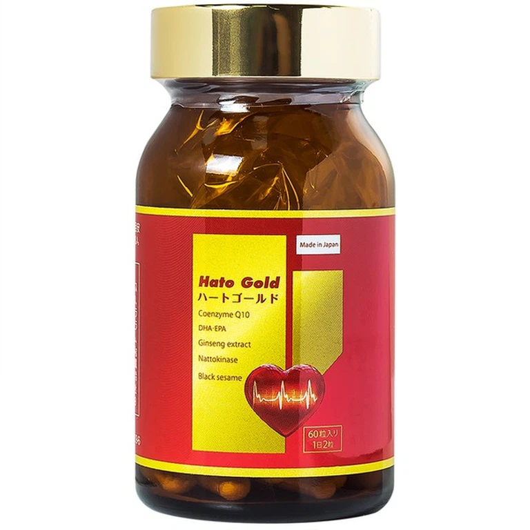 Viên uống Hato Gold Jpanwell bổ sung các chất chống oxy hóa cho cơ thể (60 viên)