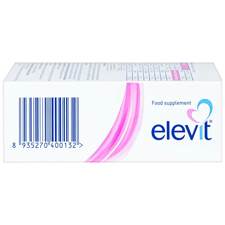Viên uống Elevit Bayer hỗ trợ tăng cường sức khỏe, nâng cao sức đề kháng cho thai kỳ (3 vỉ x 10 viên)