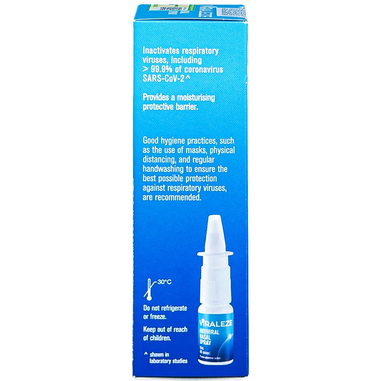 Bình xịt mũi Viraleze kháng virus gây bệnh đường hô hấp (10ml)
