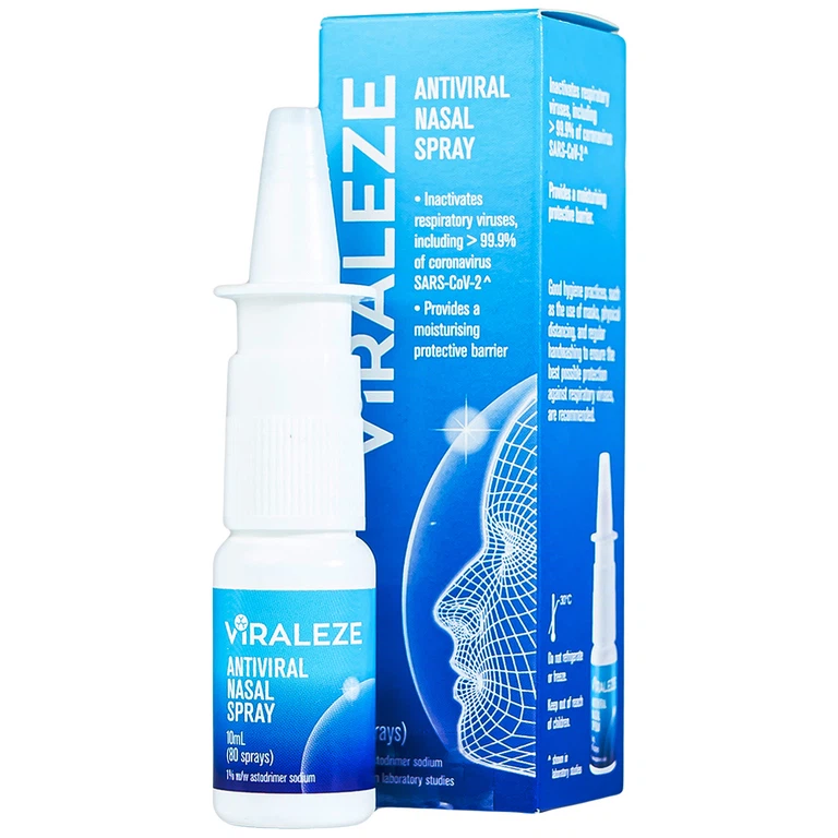 Bình xịt mũi Viraleze kháng virus gây bệnh đường hô hấp (10ml)