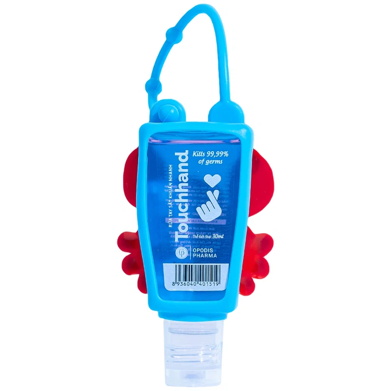 Dung dịch Touchhand Opodis Pharma sát khuẩn tay nhanh (10 chai x 30ml)