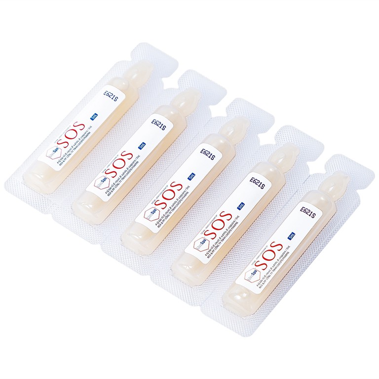 Bào tử lợi khuẩn Livespo Spobio Sos hỗ trợ làm giảm tiêu chảy cấp (10 ống x 5 ml)