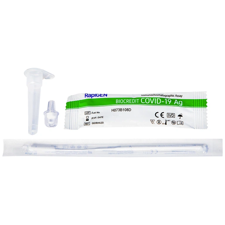 Bộ kit test nhanh Covid-19 Ag Biocredit - Korea cho kết quả nhanh chóng, chính xác