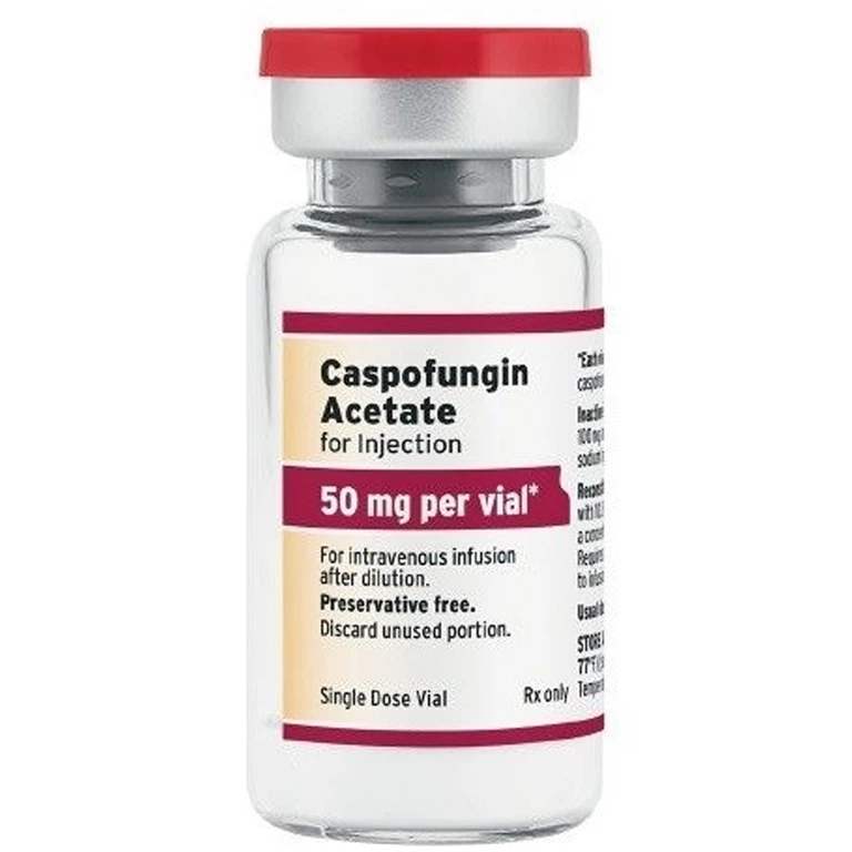 Thuốc Caspofungin Acetate For Injection 50mg/per Vial điều trị nhiễm Candida, nhiễm Aspergillus