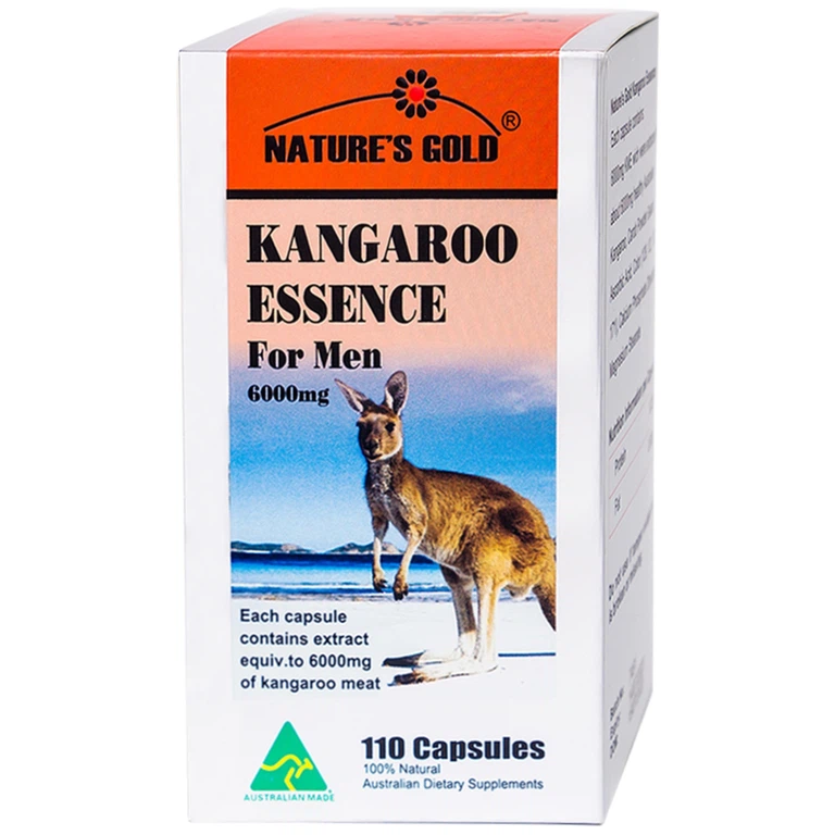 Viên uống Kangaroo Essense For Men Nature's Gold tăng cường sinh lý (110 viên)