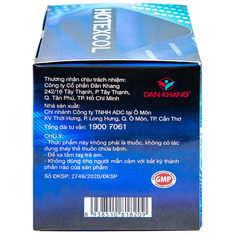 Kẹo Ngậm Ho Thanh Họng Giảm Đờm Hotexcol (10 vỉ x 4 viên)