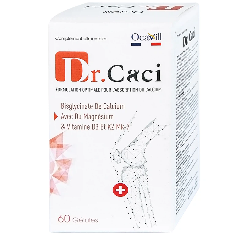 Viên uống Dr. Caci Ocavill giúp xương và răng chắc khỏe (60 viên)