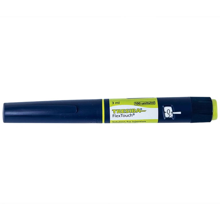 Thuốc tiêm Tresiba 100units/ml điều trị đái tháo đường (5 cây x 3ml)