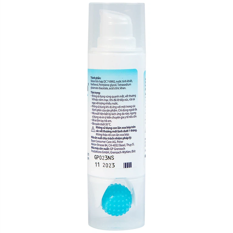 Gel trị sẹo Bepanthen Anti-Scar ngăn ngừa hình thành sẹo đỏ và sẹo lồi (20g)