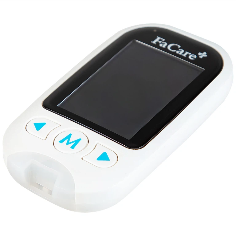 Máy đo 5 in 1 FaCare+ FC-M168 (TD-4216) Bluetooth hỗ trợ đo Cholesterol, Acid Uric, Glucose 