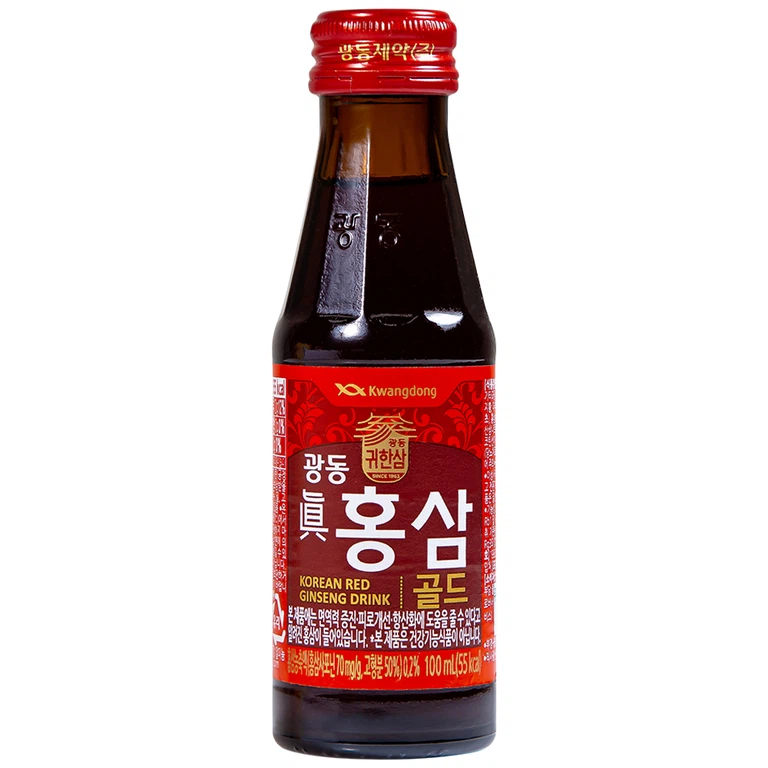 Nước Uống Hồng Sâm Kwangdong (10 chai x 100ml)
