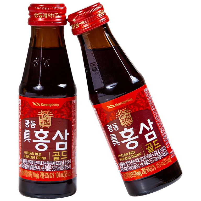 Nước Uống Hồng Sâm Kwangdong (10 chai x 100ml)