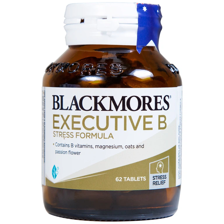 Viên uống Blackmores Executive B Stress Formula hỗ trợ chức năng (62 viên)