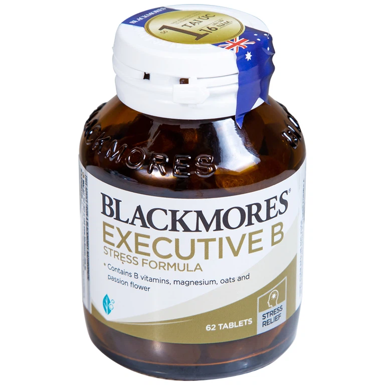 Viên uống Blackmores Executive B Stress Formula hỗ trợ chức năng (62 viên)