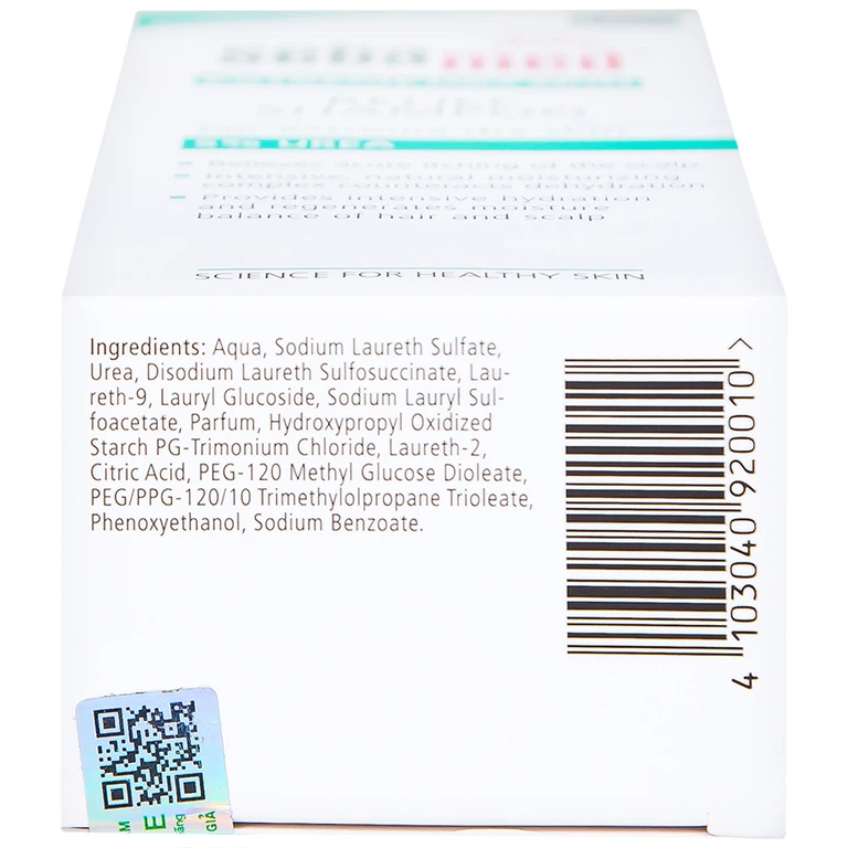 Dầu gội đầu giảm khô, ngứa Sebamed  Extreme Dry Skin Relief Shampoo 5% Urea (200ml)