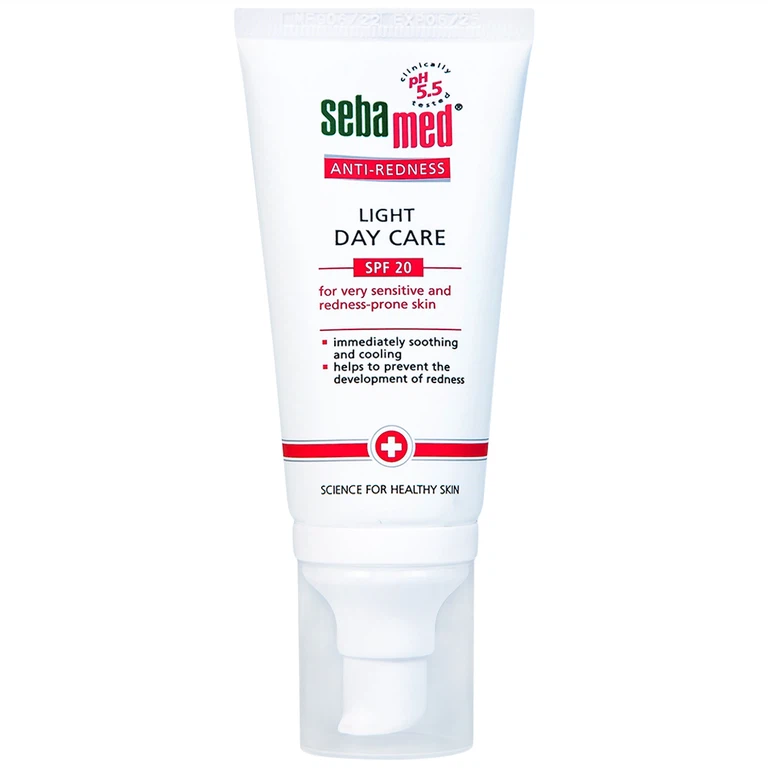 Kem dưỡng ban ngày Sebamed Anti-Redness Light Day Care dành cho da rất nhạy cảm và dễ bị đỏ (50ml)