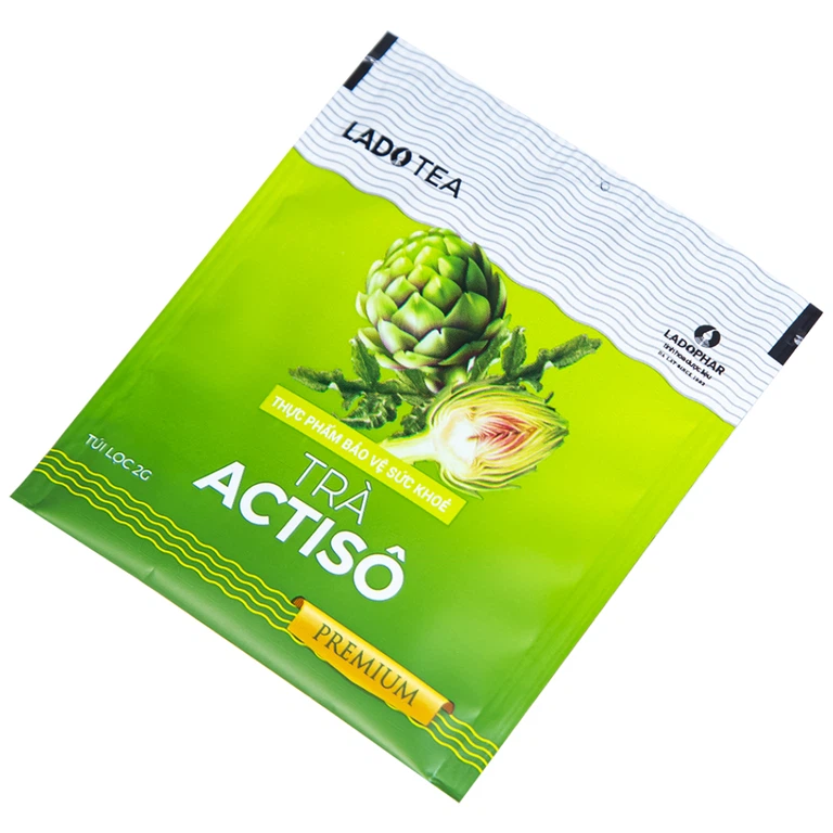 Trà Actisô Premium Ladophar hỗ trợ bảo vệ gan, tăng cường chức năng gan (20 túi x 2g)