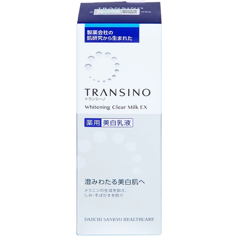 Sữa dưỡng trắng da Transino Whitening Clear Milk EX ngăn ngừa nám và tàn nhang (100ml)