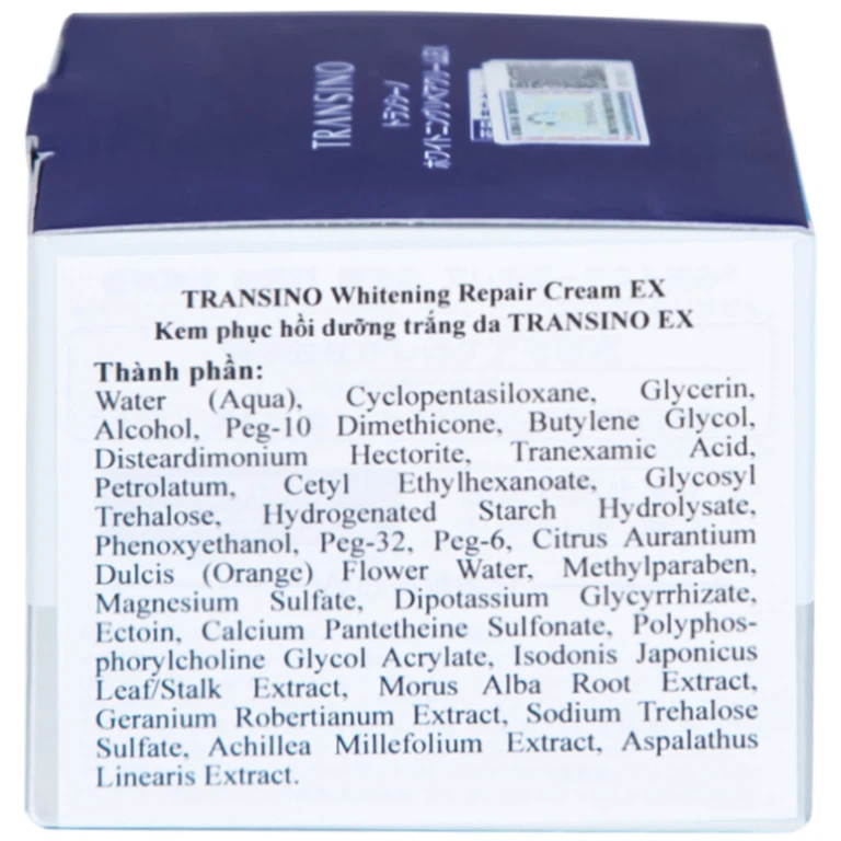 Kem mặt nạ Transino Whitening Repair Cream EX phục hồi dưỡng trắng da dành cho da bị tổn thương (35g)