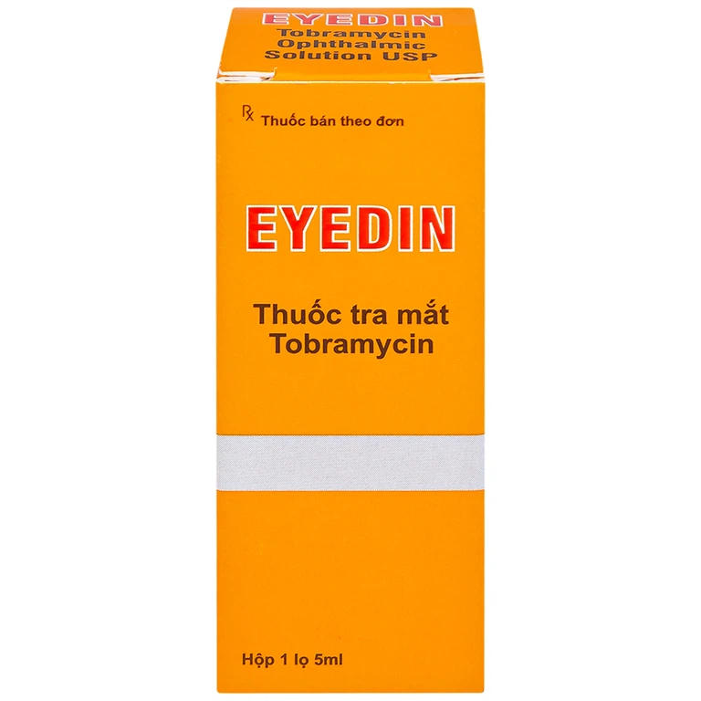 Thuốc tra mắt Eyedin Makcur điều trị nhiểm khuẩn mắt (5ml)