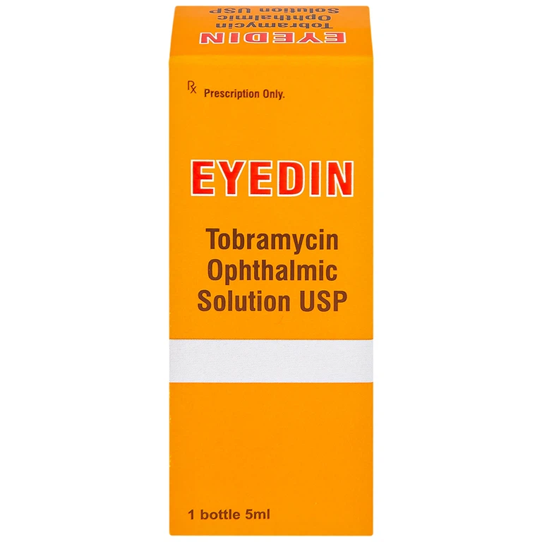 Thuốc tra mắt Eyedin Makcur điều trị nhiểm khuẩn mắt (5ml)