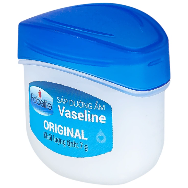 Sáp dưỡng ẩm Vaseline Original Fobelife làm mềm da, làm dịu da khi bị khô rát, nứt nẻ (7g)