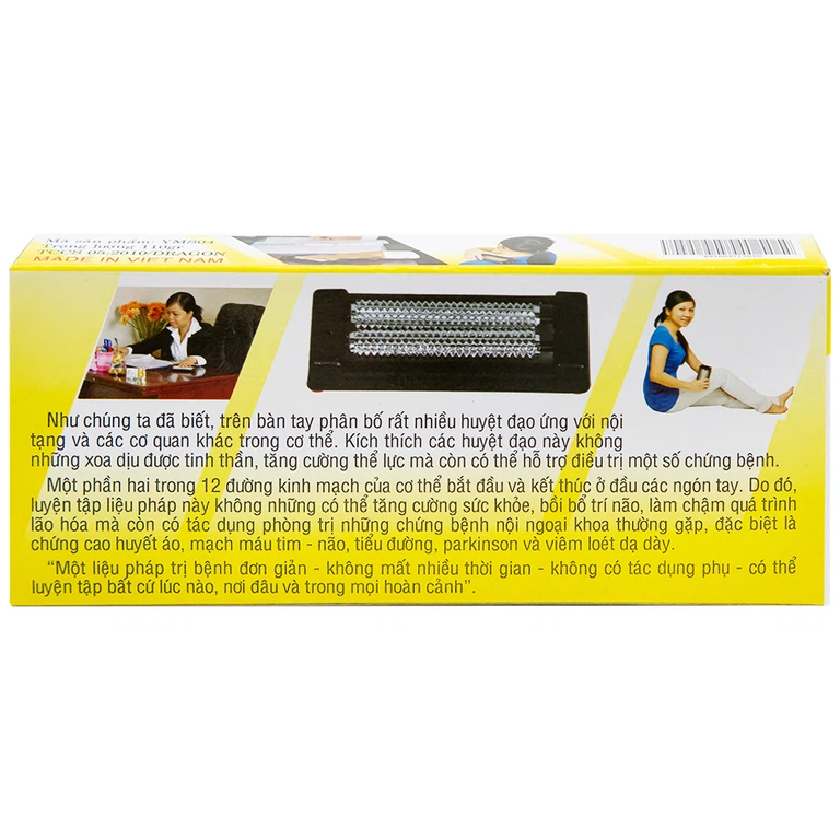 Dụng cụ điều hòa kinh mạch tay Duy Thành giảm các triệu chứng tê nhức ở bàn tay, ngón tay (1 cái x 110gr)