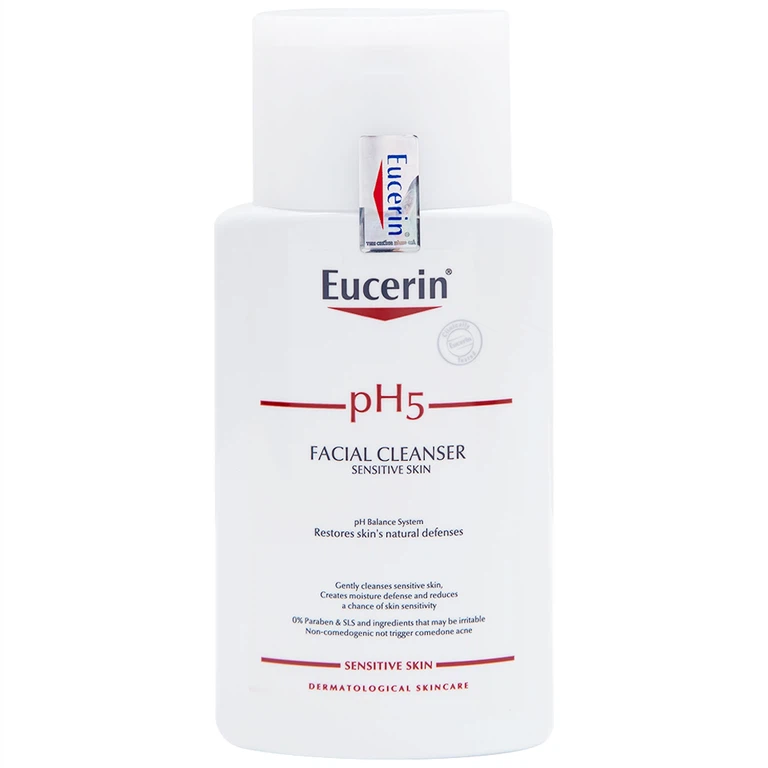 Sữa rửa mặt cho da nhạy cảm Eucerin PH5 Facial Cleanser Sensitive Skin (100ml)