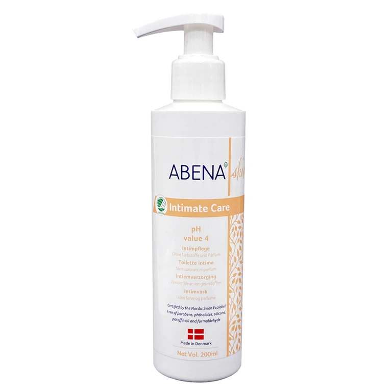 Nước rửa vệ sinh phụ nữ Abena Intimate Care giúp làm sạch và dưỡng ẩm (200ml)