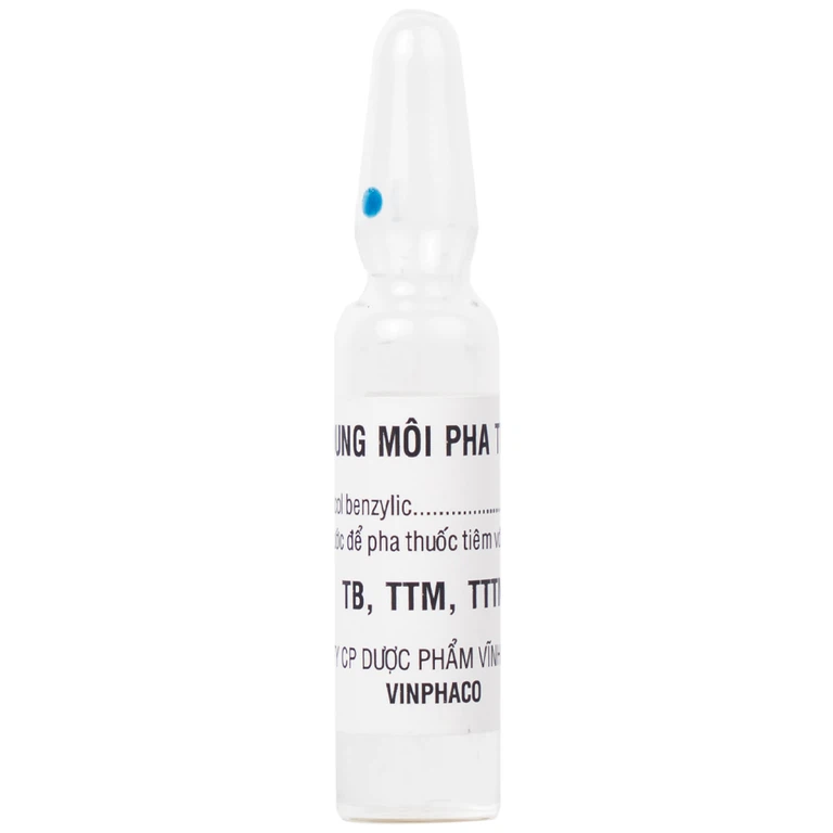 Thuốc tiêm Vinphason 100mg Vinphaco điều trị lupus ban đỏ hệ thống, hồng ban đa dạng nặng (1 lọ + 1 ống)