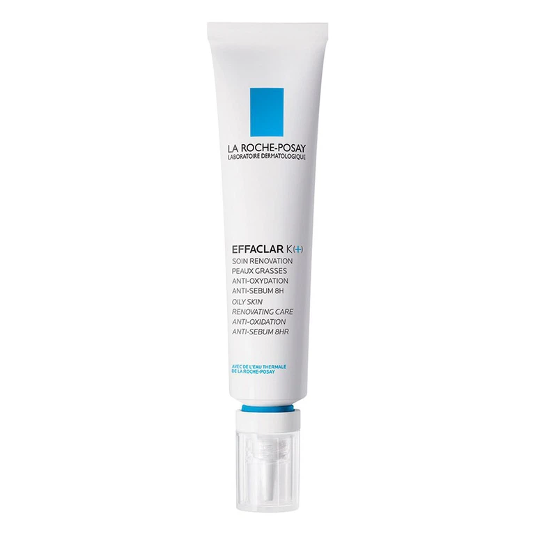 Kem dưỡng La Roche-Posay Effaclar K(+) hỗ trợ làm giảm bóng nhờn, hạn chế mụn đầu đen (30ml)