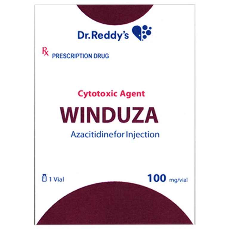 Bột pha tiêm Winduza 100mg Dr.Reddy điều trị ung thư tủy xương, rối loạn tế bào máu 