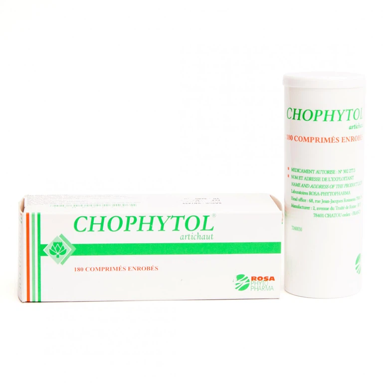 Viên uống Chophytol Rosa Phyto Pharma lợi tiểu, thông mật và lợi mật (180 viên)