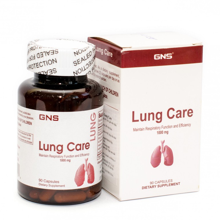 Viên uống Lung Care hỗ trợ điều trị các bệnh về phổi (90 viên)