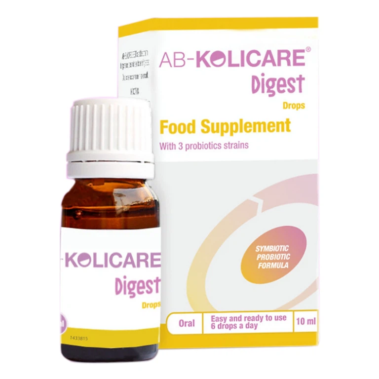 Dung dịch uống AB-Kolicare Digest 10ml AB-Biotics bổ sung lợi khuẩn, hỗ trợ cải thiện hệ vi sinh đường ruột