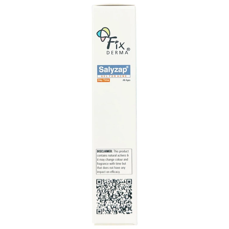 Gel bôi Fixderma Salyzap Gel giúp giảm mụn, kháng viêm (20g)