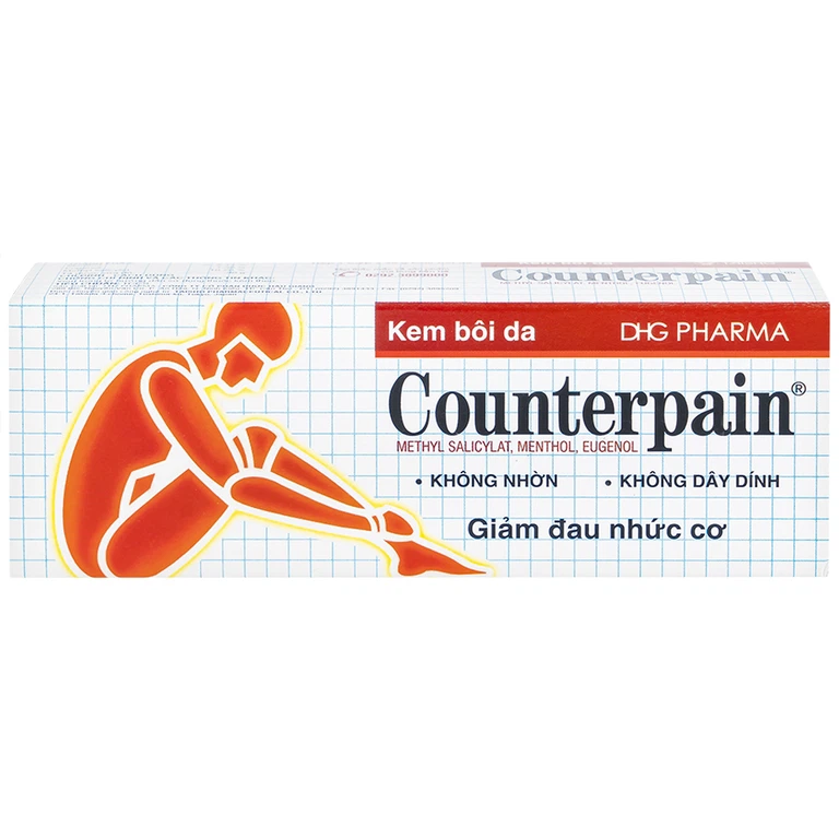 Kem bôi da Counterpain DHG giảm đau cơ, đau do bệnh thấp khớp, bong gân (30g)