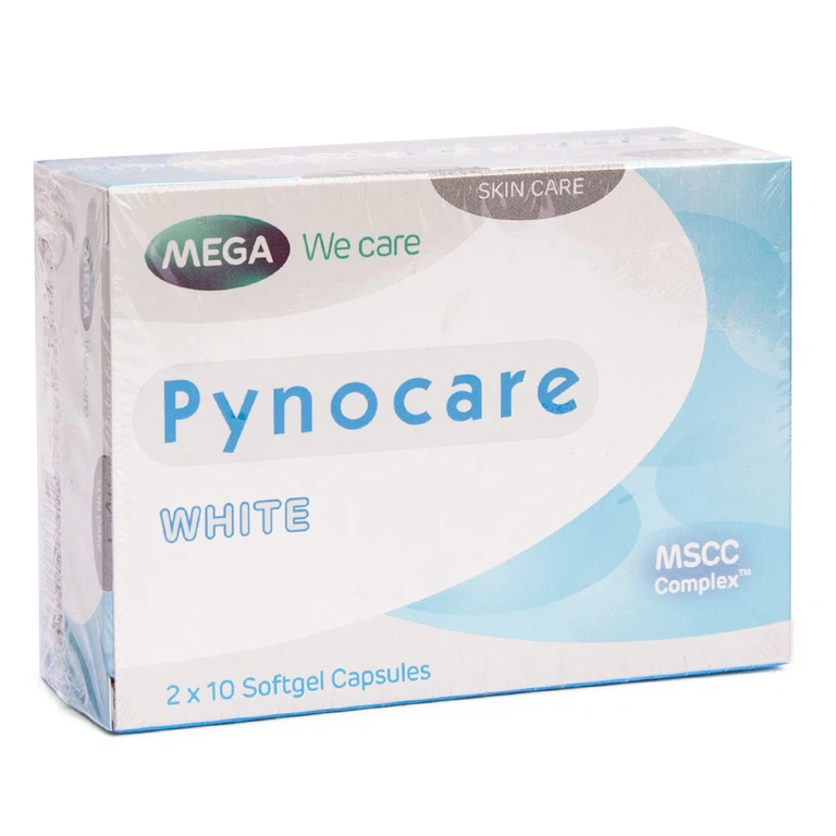 Viên uống Pynocare White hỗ trợ làm đẹp da, sáng da (2 vỉ x 10 viên)