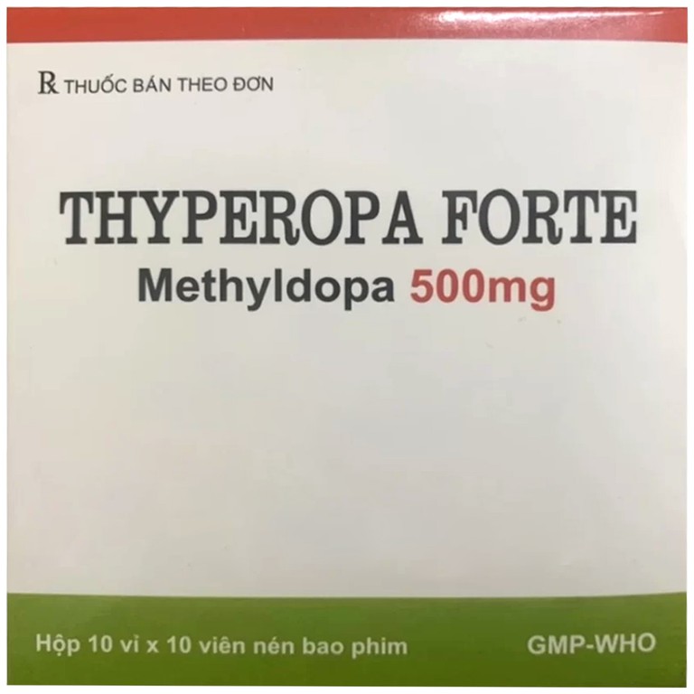 Thuốc Thyperopa Forte Hà Tây điều trị tăng huyết áp (10 vỉ x 10 viên)