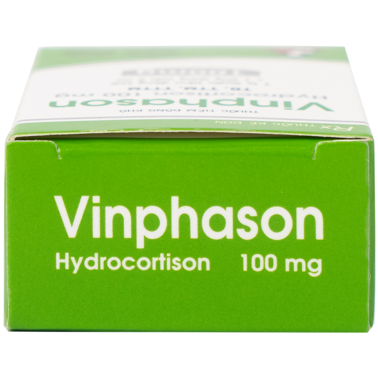 Thuốc tiêm Vinphason 100mg Vinphaco điều trị lupus ban đỏ hệ thống, hồng ban đa dạng nặng (1 lọ + 1 ống)